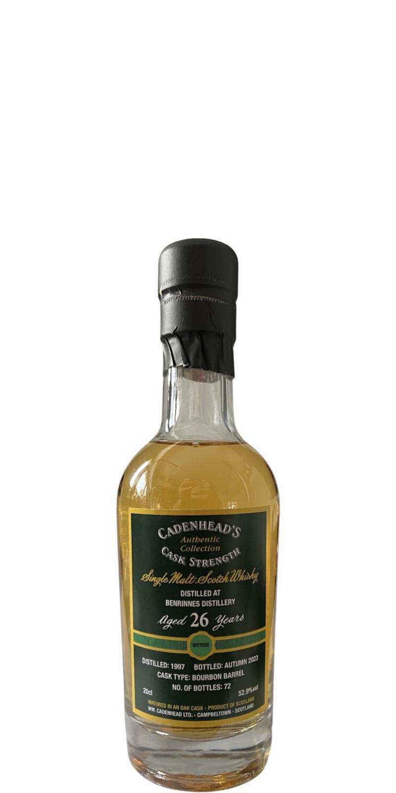 Benrinnes 1997 CA Authentic Collection