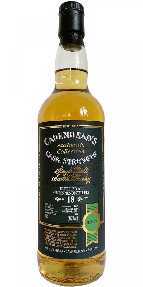 Benrinnes 2000 CA Authentic Collection