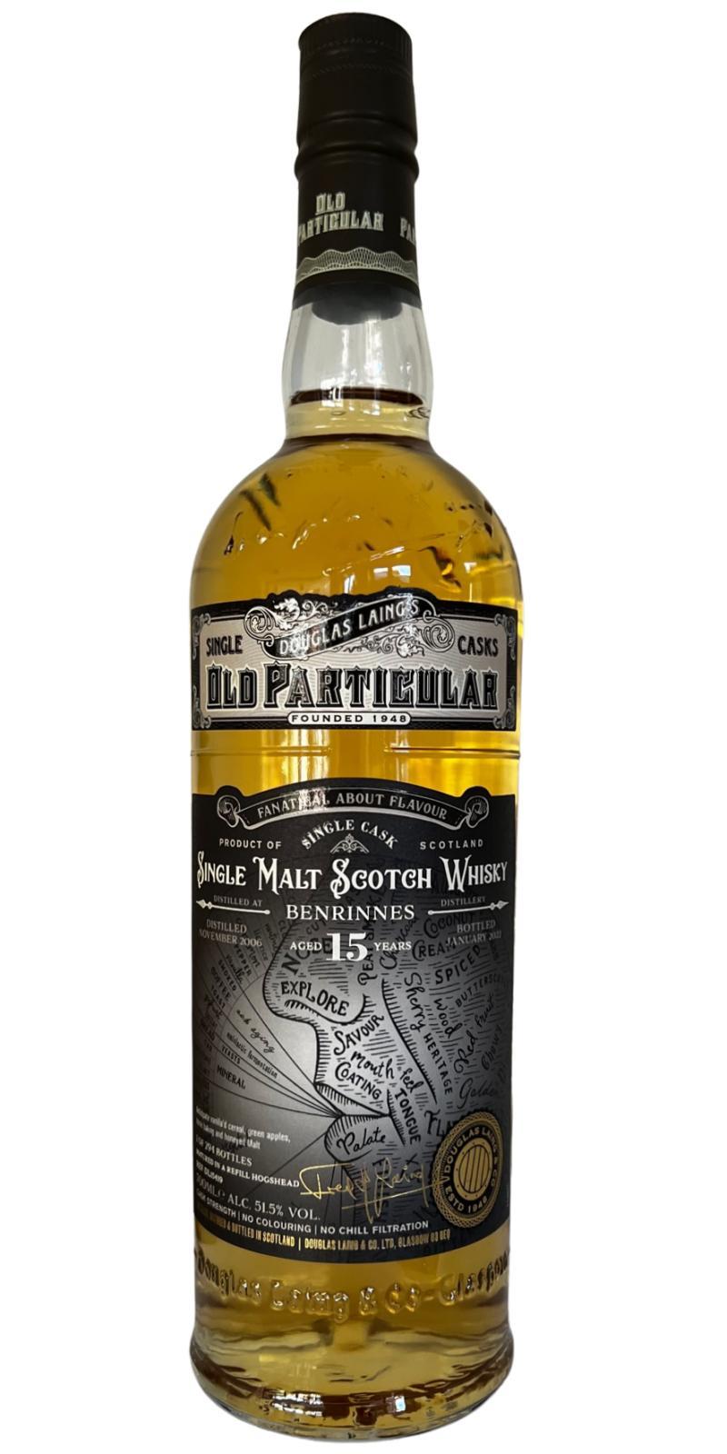 Benrinnes 2006 DL Old Particular - Fanatical About Flavour