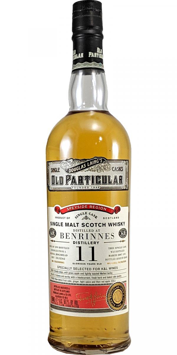 Benrinnes 2007 DL Old Particular