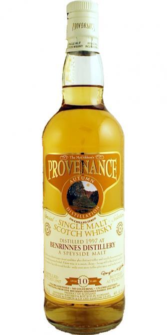 Benrinnes 1997 McG McGibbon's Provenance