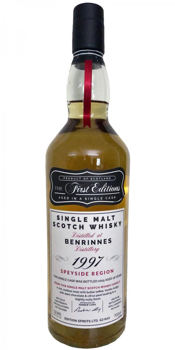 Benrinnes 1997 ED The First Editions