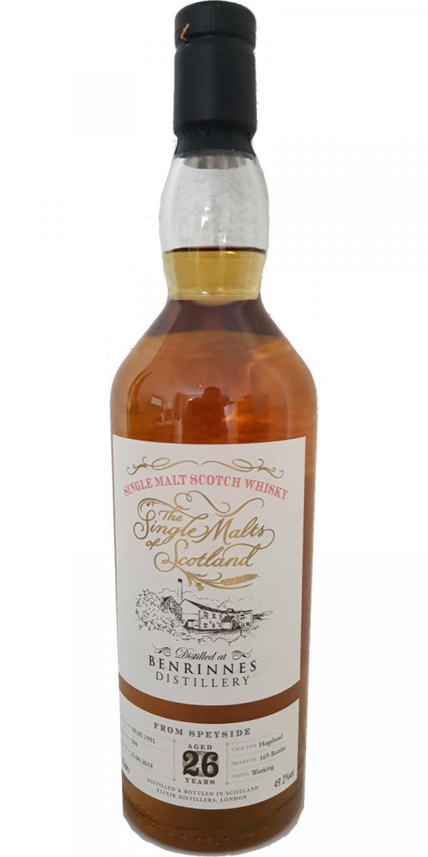 Benrinnes 1991 ElD The Single Malts of Scotland