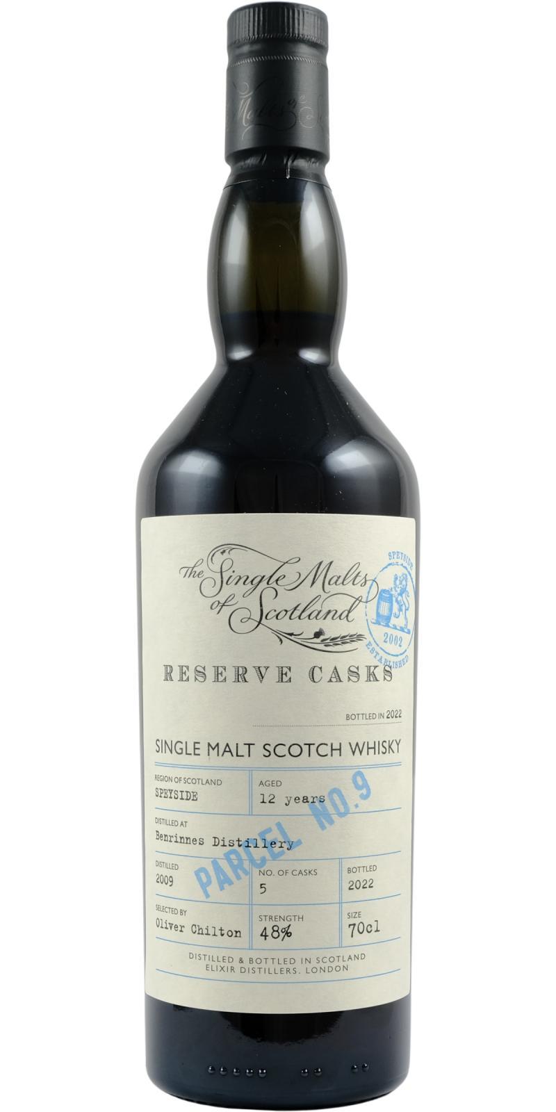 Benrinnes 2009 ElD The Single Malts of Scotland - Reserve Casks