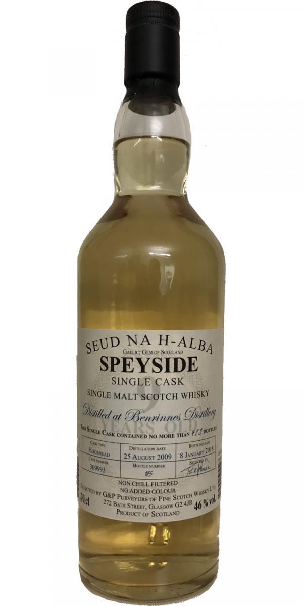 Benrinnes 2009 GPP Seud na h-alba