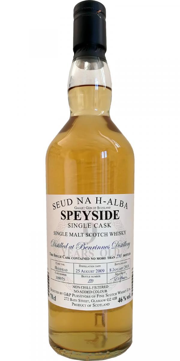 Benrinnes 2009 GPP Seud na h-alba