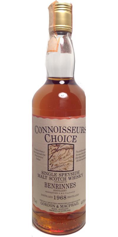 Benrinnes 1968 GM Connoisseurs Choice