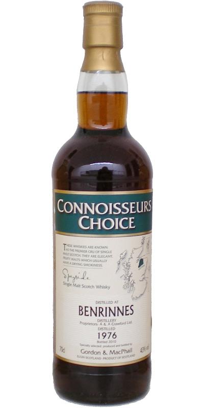 Benrinnes 1976 GM Connoisseurs Choice