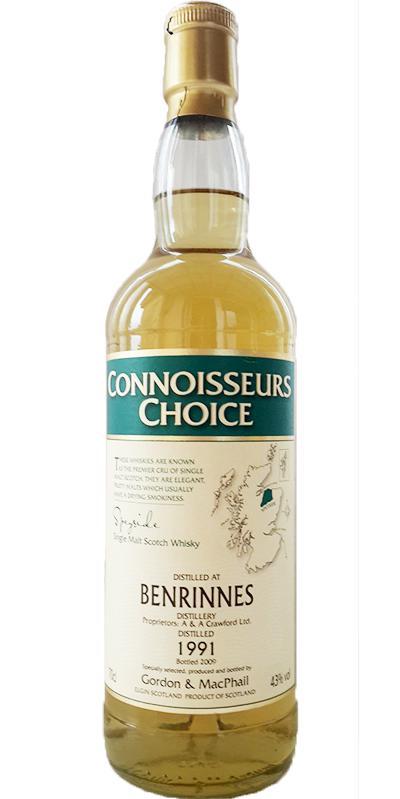 Benrinnes 1991 GM Connoisseurs Choice