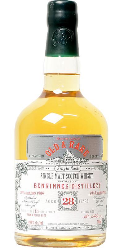 Benrinnes 1984 HL Old & Rare - A Platinum Selection