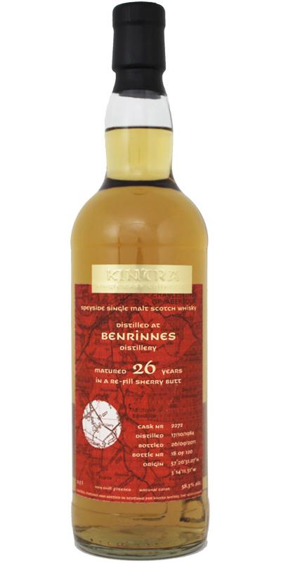 Benrinnes 1984 KiW Single Cask Collection
