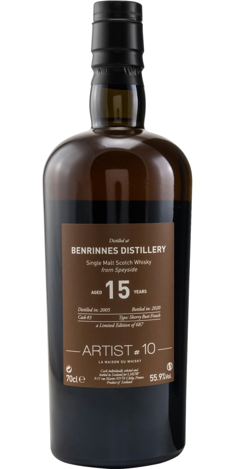 Benrinnes 2005 LMDW Artist #10