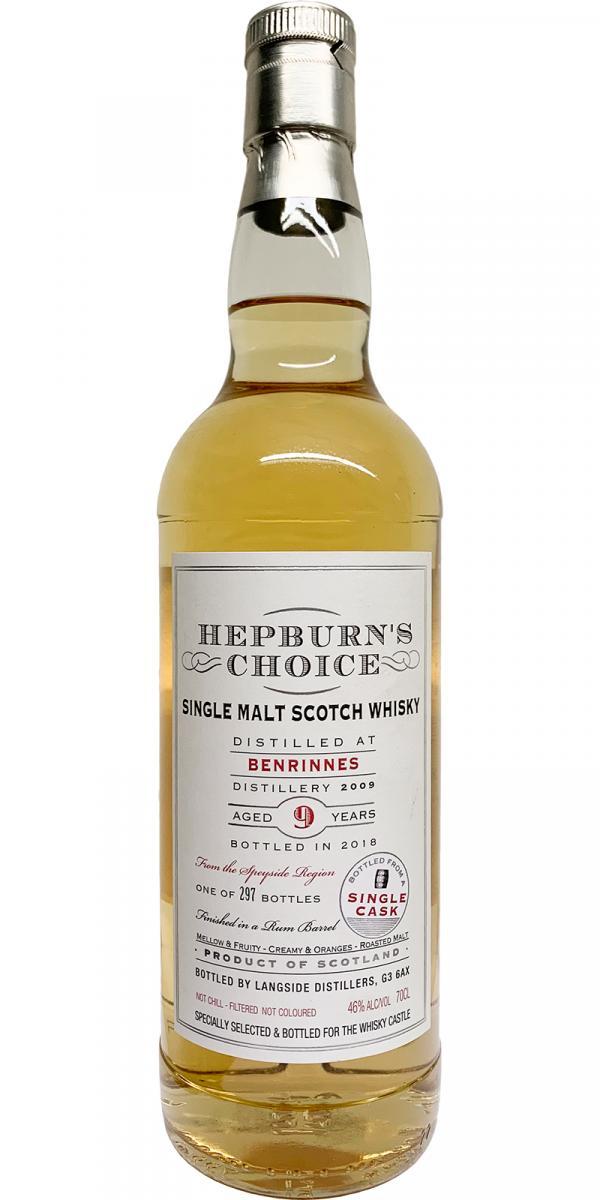Benrinnes 2009 LsD Hepburn's Choice