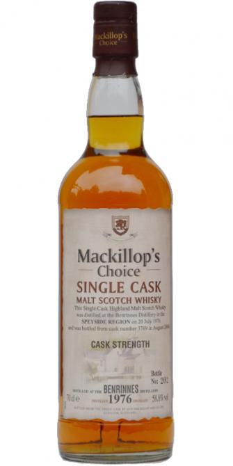 Benrinnes 1976 McC Single Cask - Cask Strength