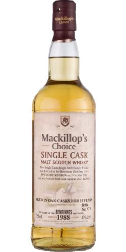 Benrinnes 1988 McC Single Cask