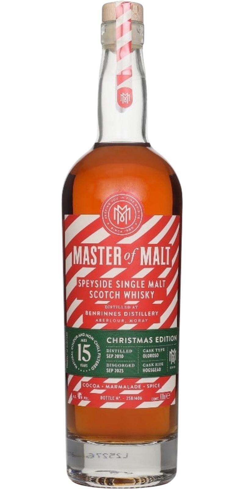 Benrinnes 2010 MoM Christmas Edition