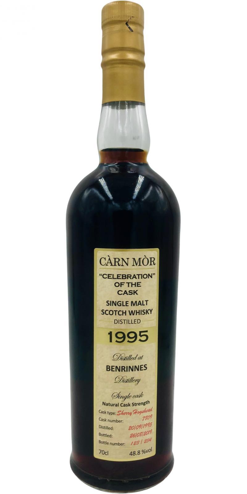 Benrinnes 1995 MMcK Càrn Mòr Celebration of the Cask
