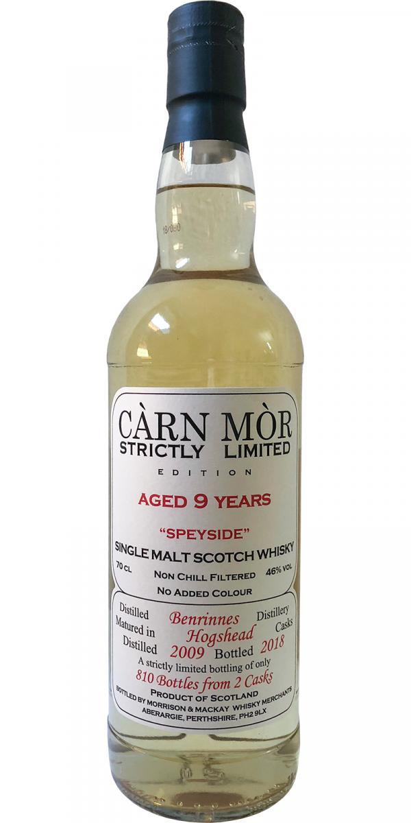 Benrinnes 2009 MMcK Càrn Mòr - Strictly Limited Edition