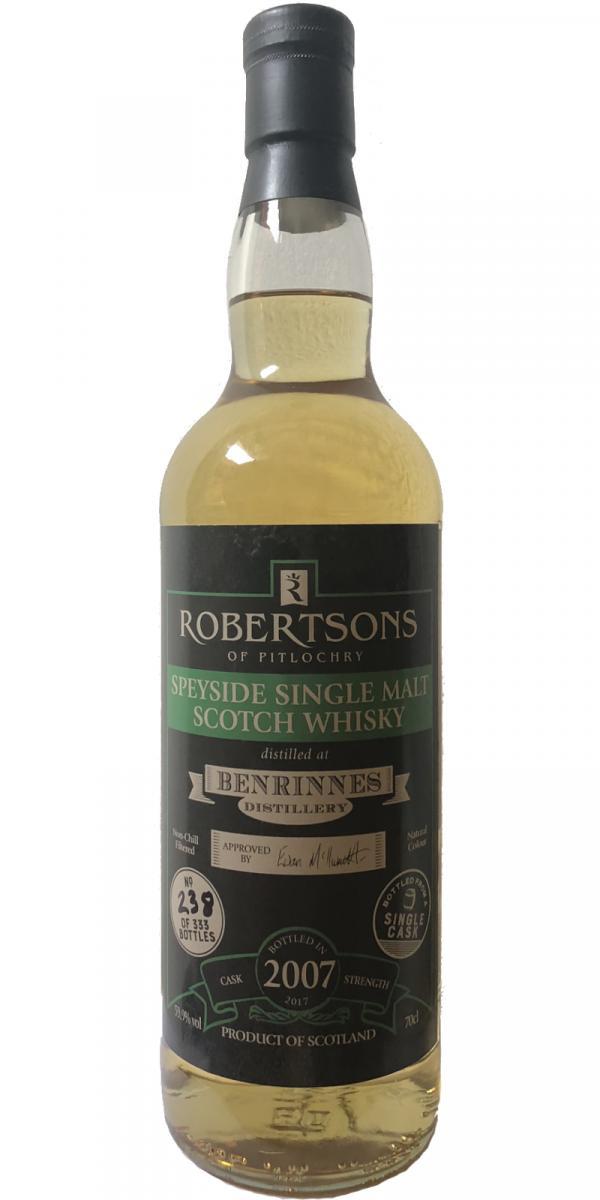 Benrinnes 2007 RoP