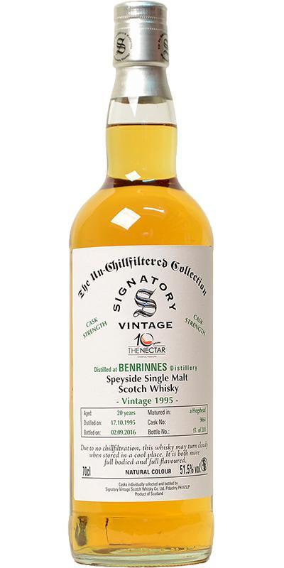 Benrinnes 1995 SV The Un-Chillfiltered Collection - Cask Strength