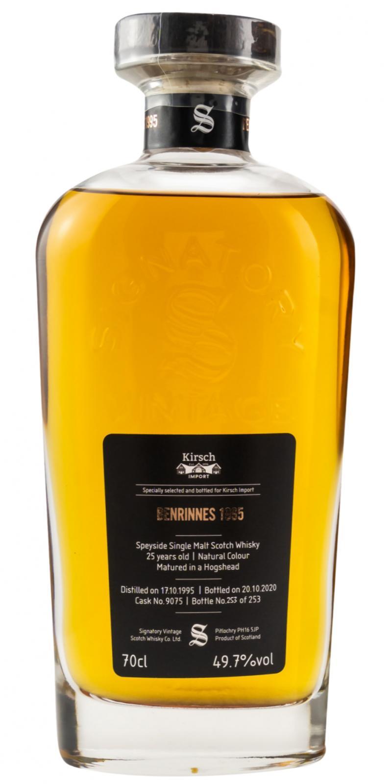Benrinnes 1995 SV Cask Strength Collection