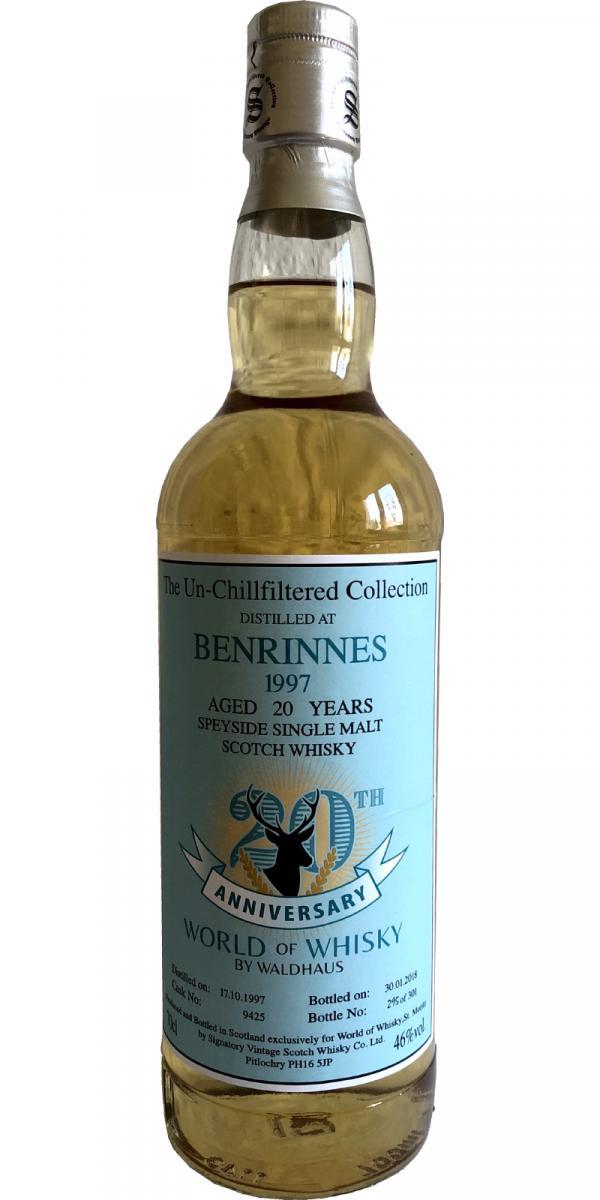 Benrinnes 1997 SV The Un-Chillfiltered Collection