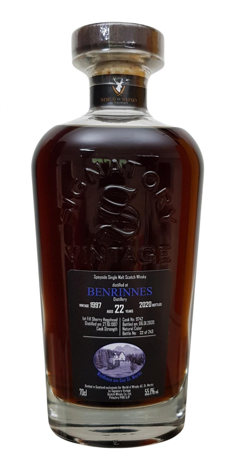 Benrinnes 1997 SV
