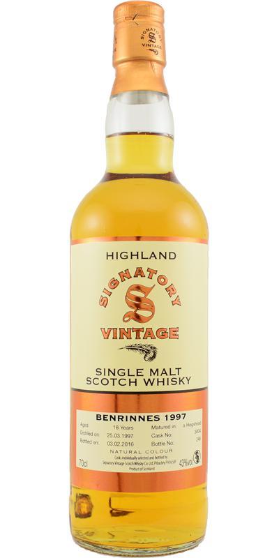 Benrinnes 1997 SV Vintage Collection