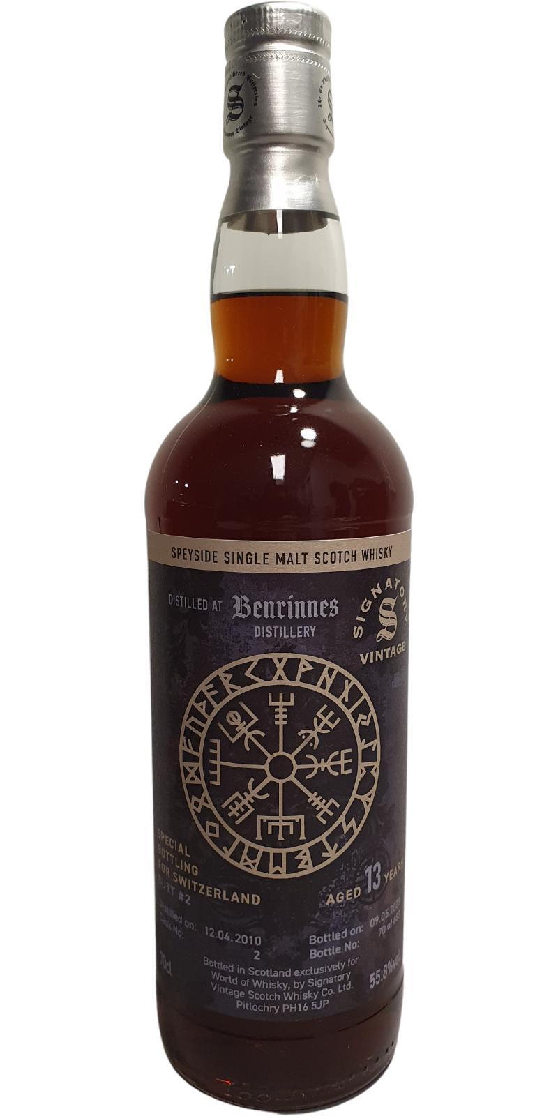 Benrinnes 2010 SV The Un-Chillfiltered Collection