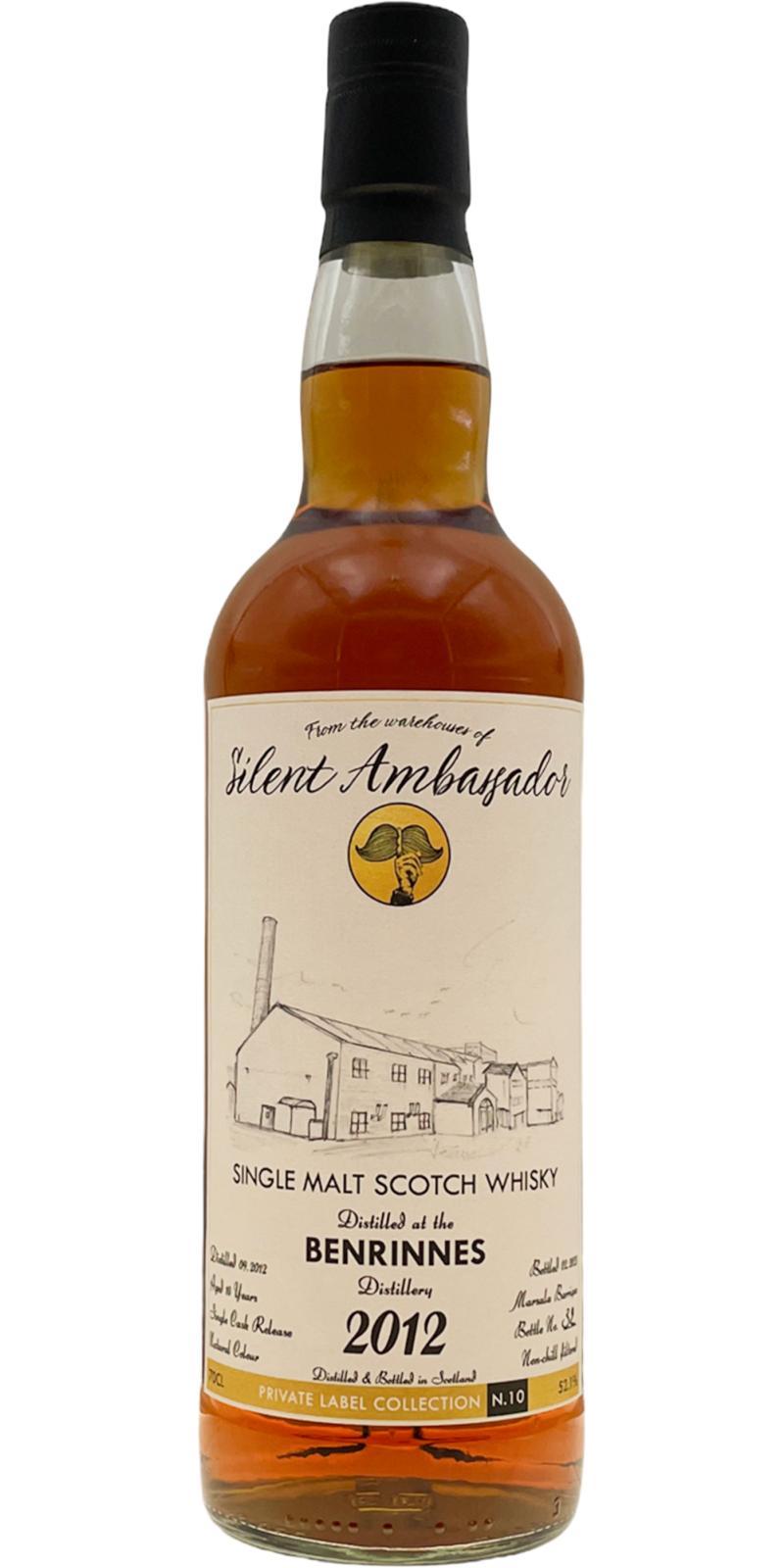 Benrinnes 2012 SltA Private Label Collection No.10