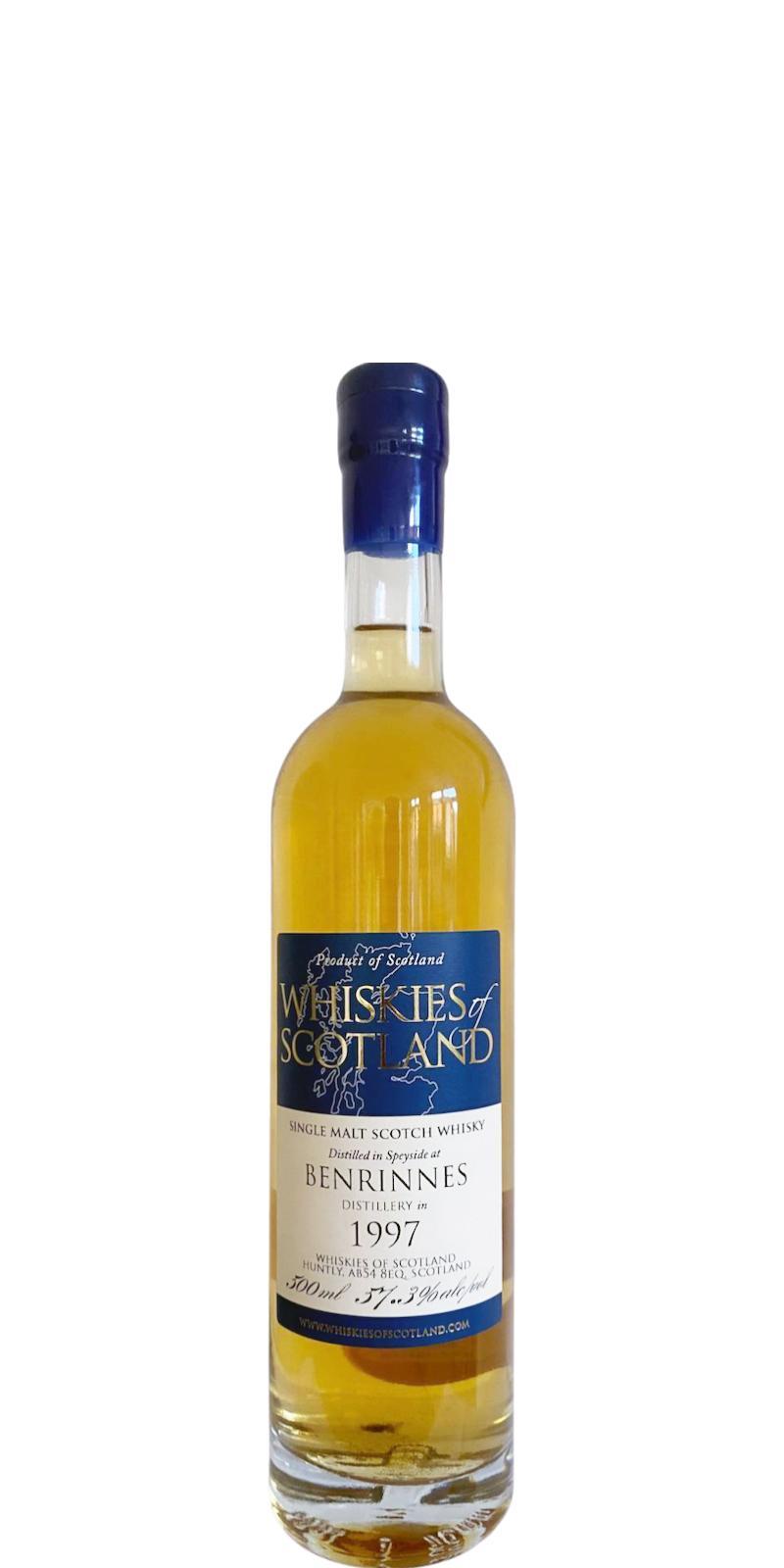 Benrinnes 1997 SMD Whiskies of Scotland