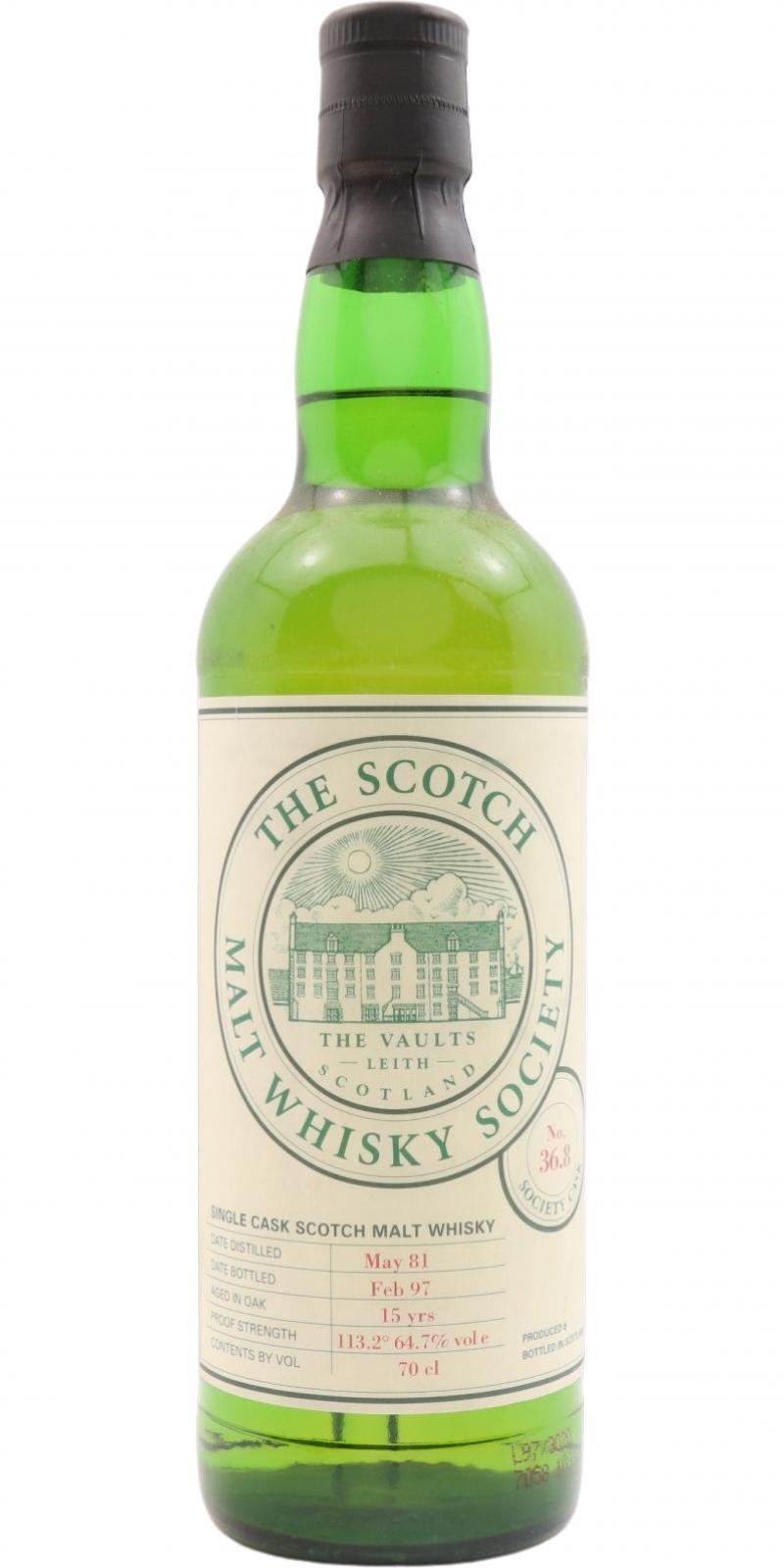 Benrinnes 1981 SMWS 36.8