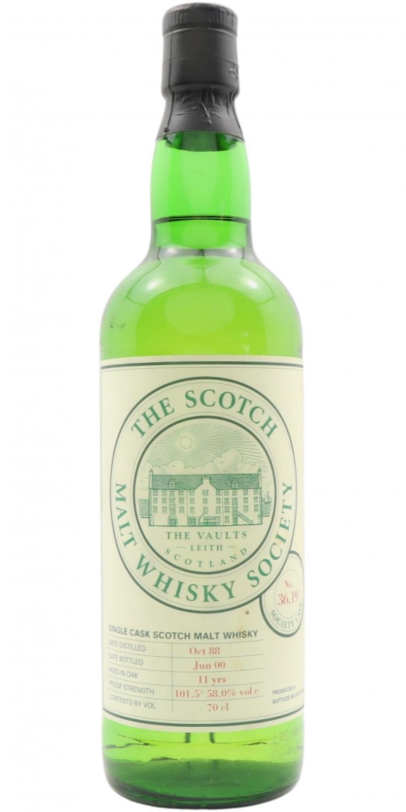 Benrinnes 1988 SMWS 36.19