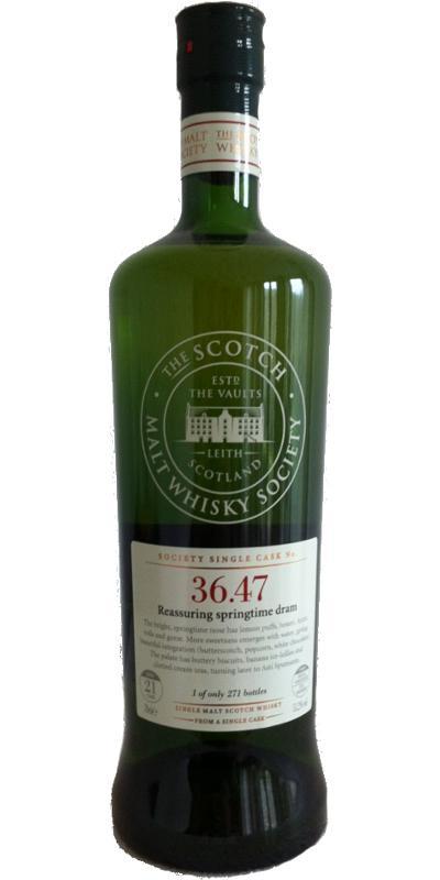 Benrinnes 1989 SMWS 36.47 Reassuring springtime dram