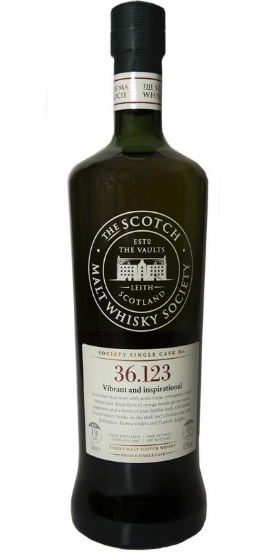 Benrinnes 1997 SMWS 36.123 Vibrant and inspirational