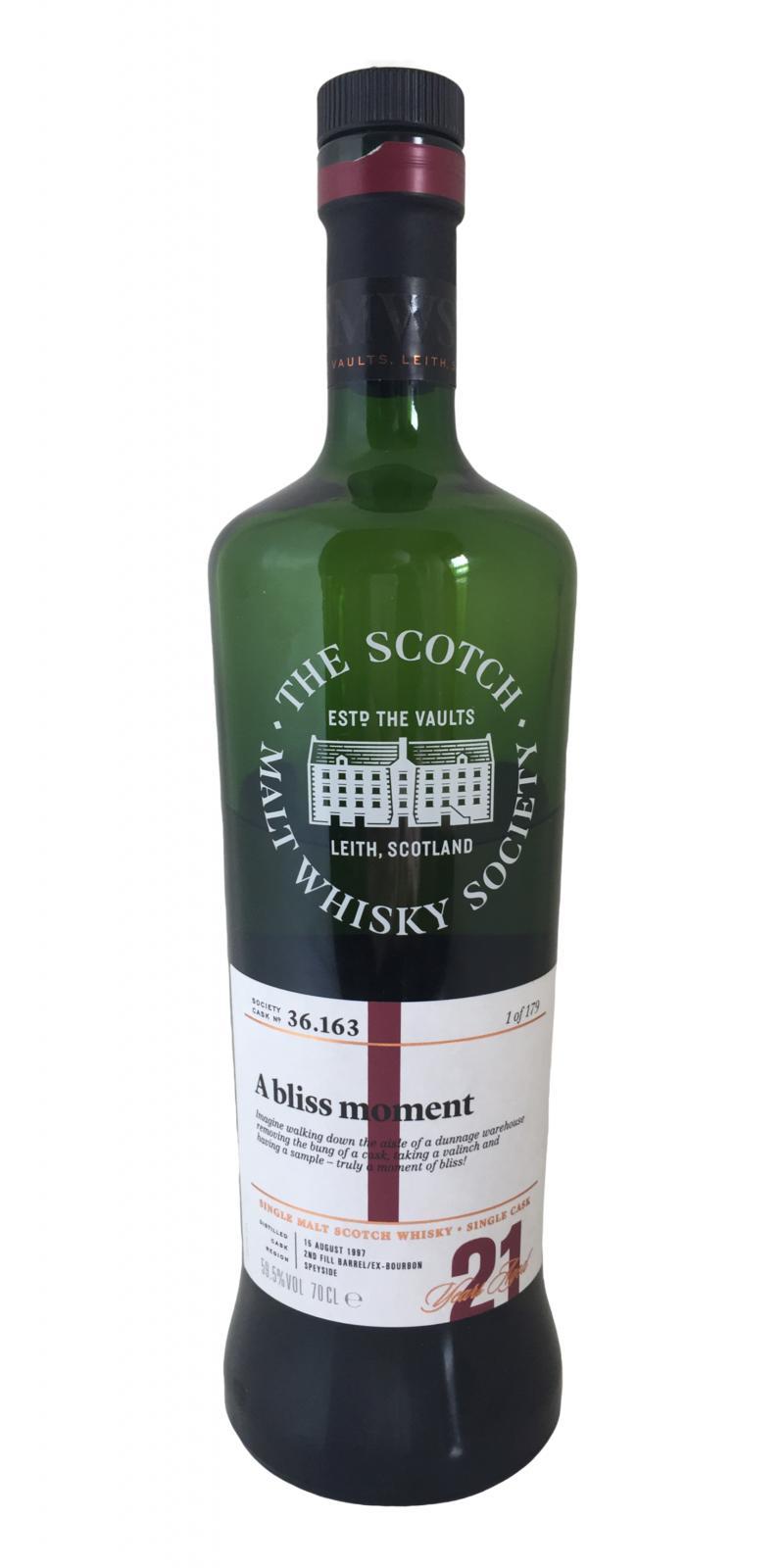 Benrinnes 1997 SMWS 36.163 A bliss moment