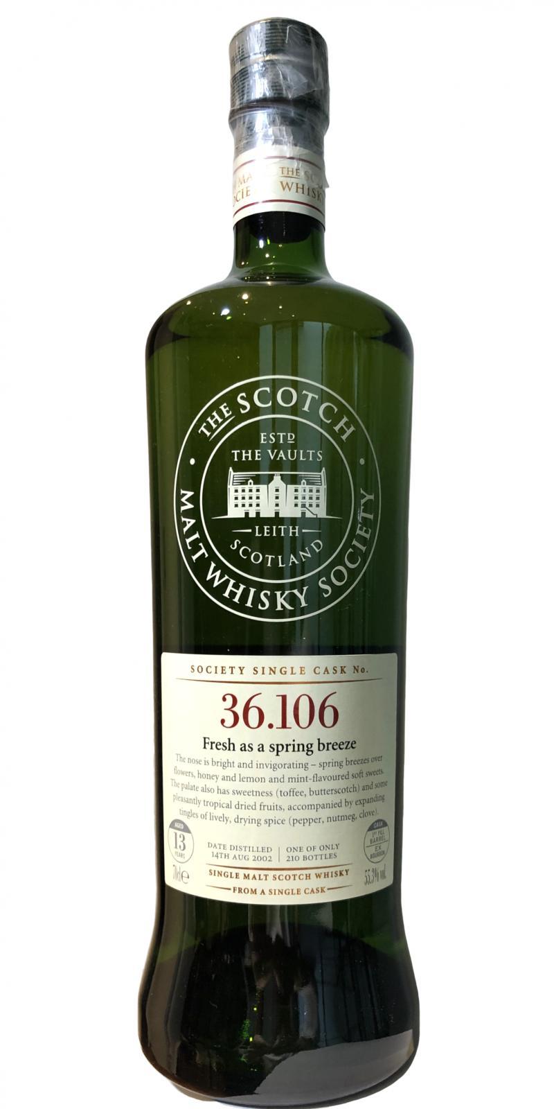 Benrinnes 2002 SMWS 36.106 Fresh as a spring breeze