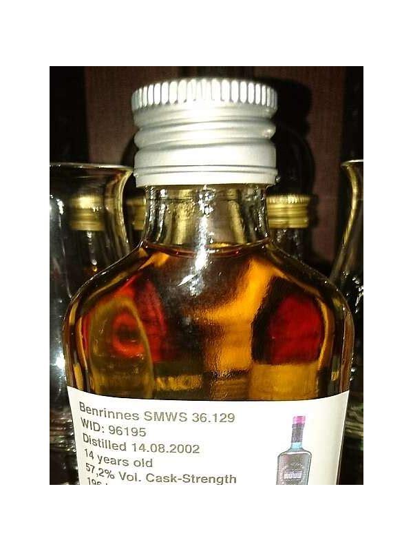 Benrinnes 2002 SMWS 36.129 Sweetmeats in a Bedouin tent