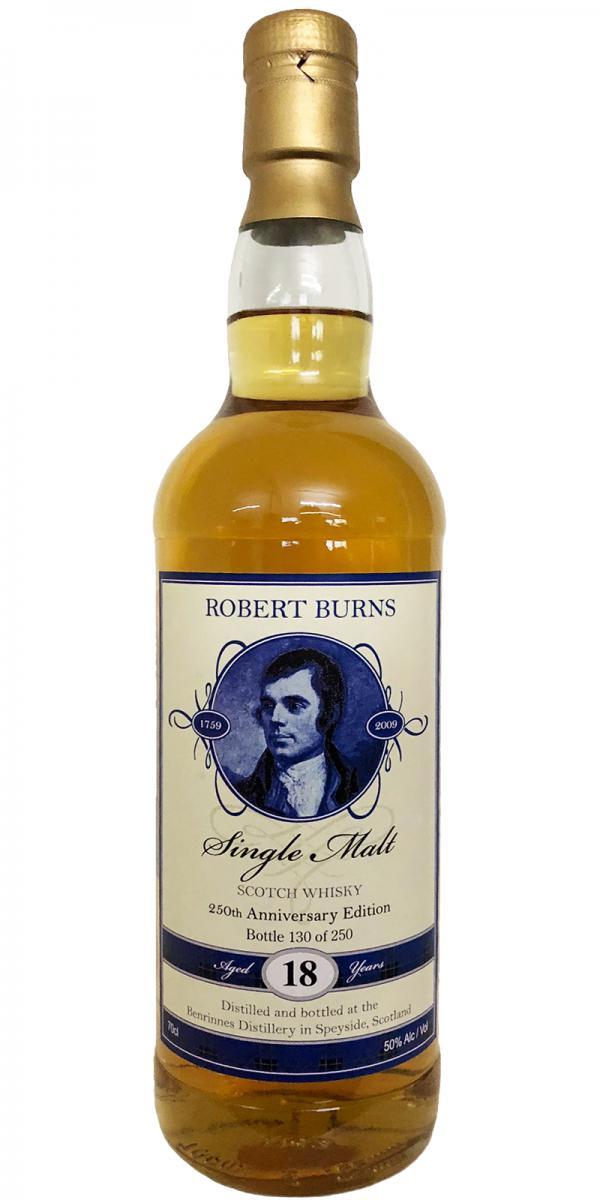 Benrinnes 18-year-old UD Robert Burns 250th Anniversary