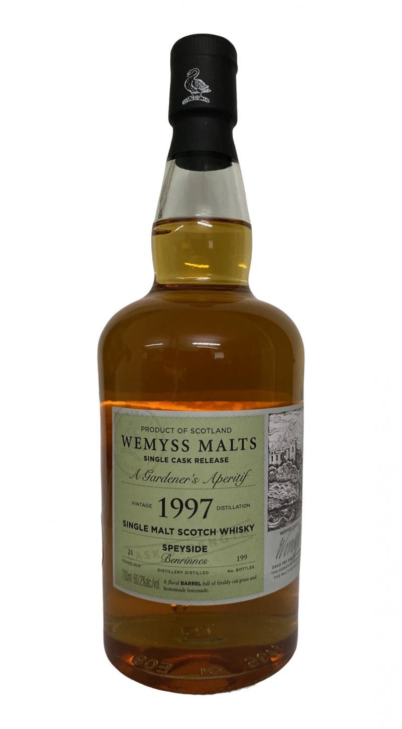 Benrinnes 1997 Wy A Gardener's Aperitif