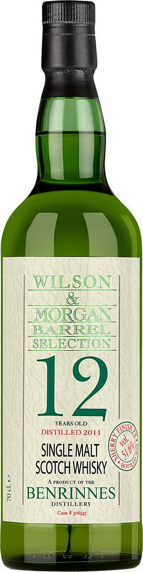 Benrinnes 2011 WM Barrel Selection - Cask Strength