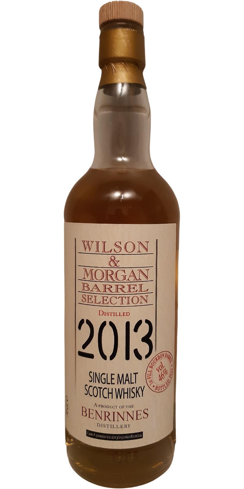 Benrinnes 2013 WM Barrel Selection