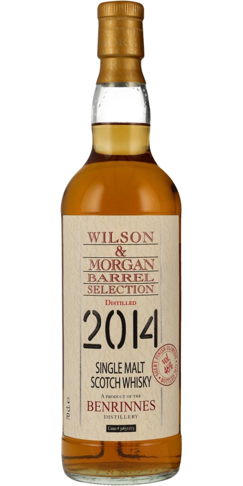 Benrinnes 2014 WM Barrel Selection