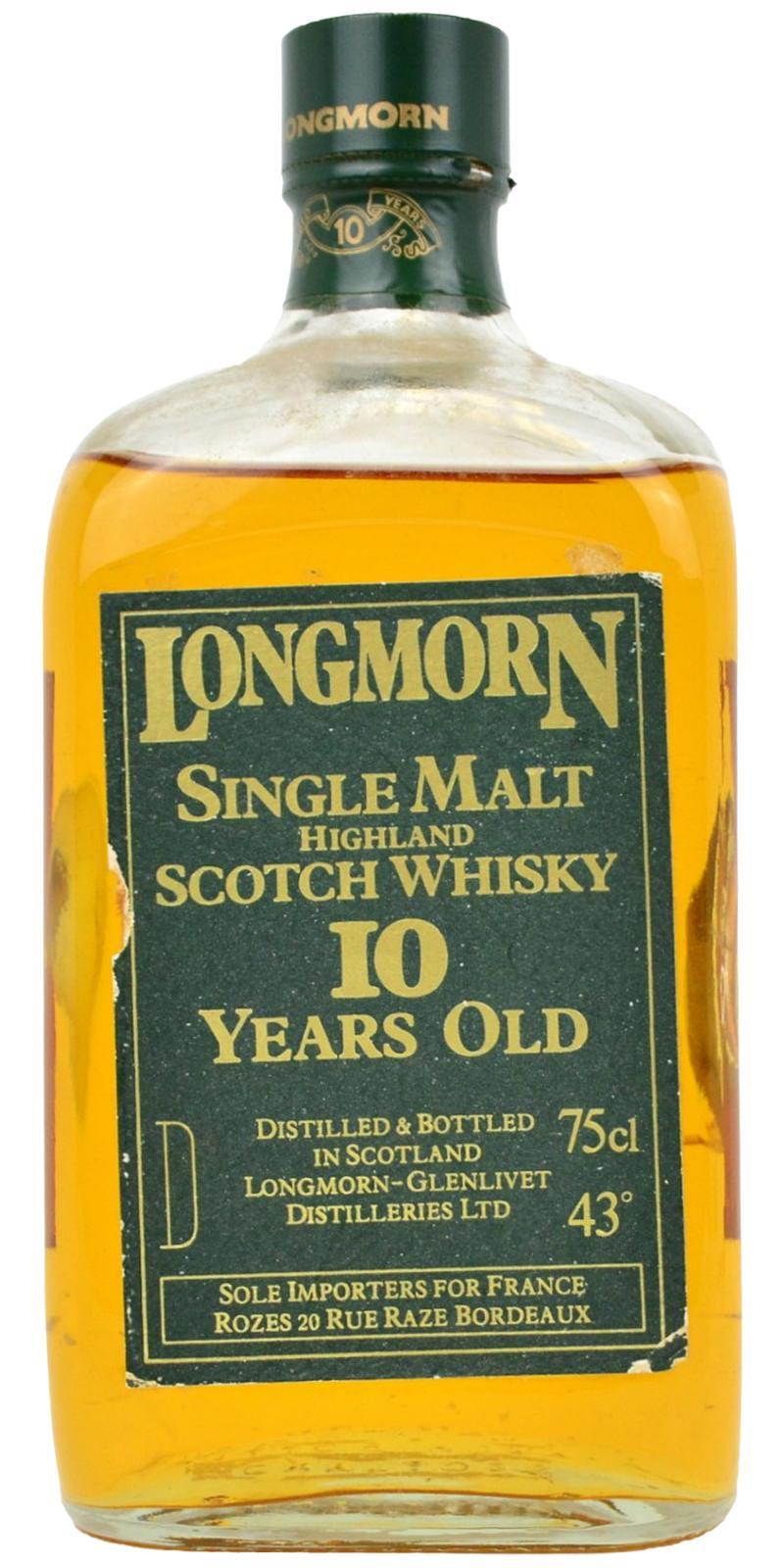 Longmorn 10-year-old Single Malt