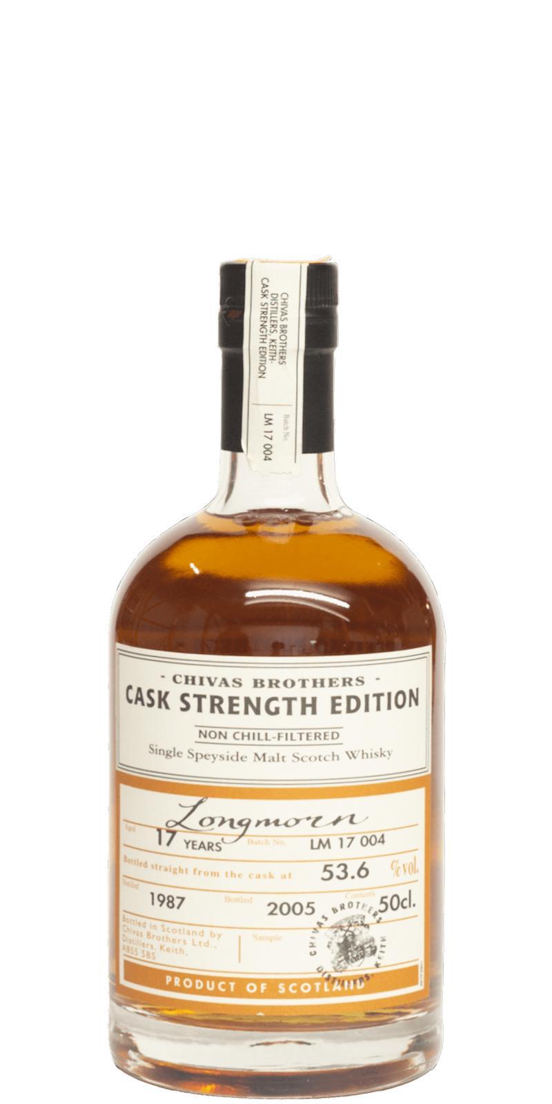 Longmorn 1987 Chivas Brothers - Cask Strength Edition