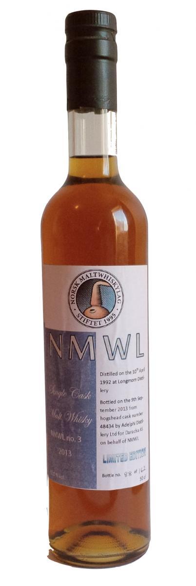 Longmorn 1992 AD NMWL no. 3