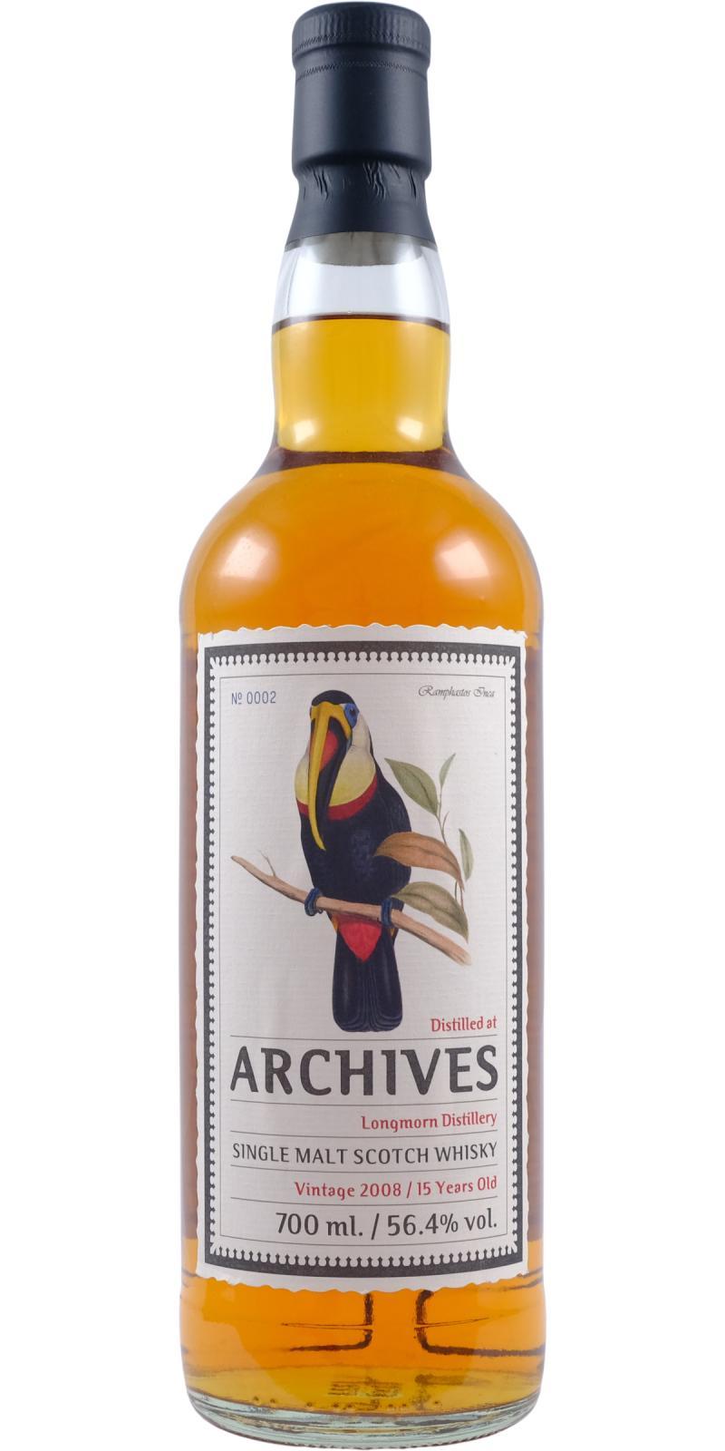 Longmorn 2008 Arc Birds from the Orient