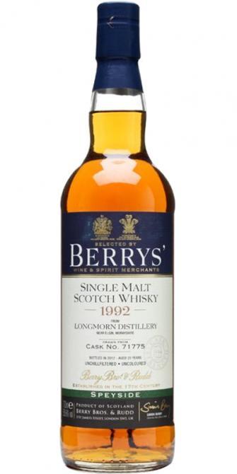 Longmorn 1992 BR Berrys'