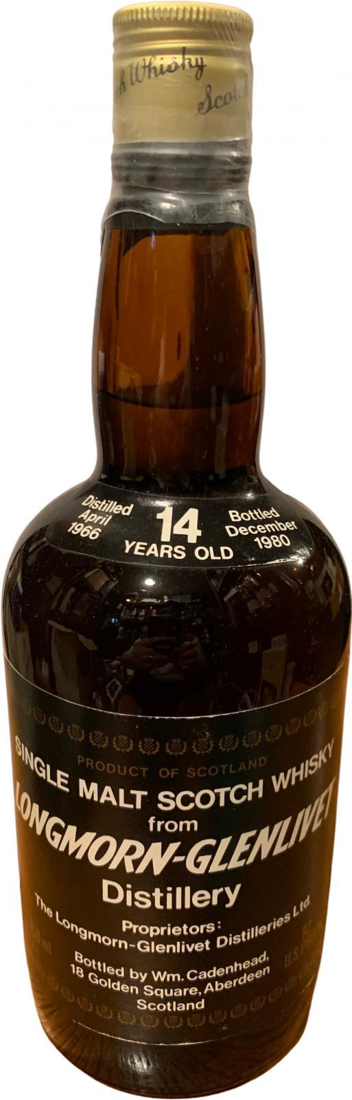 Longmorn 1966 CA Dumpy Brown Bottle