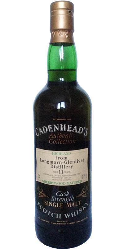 Longmorn 1984 CA Authentic Collection